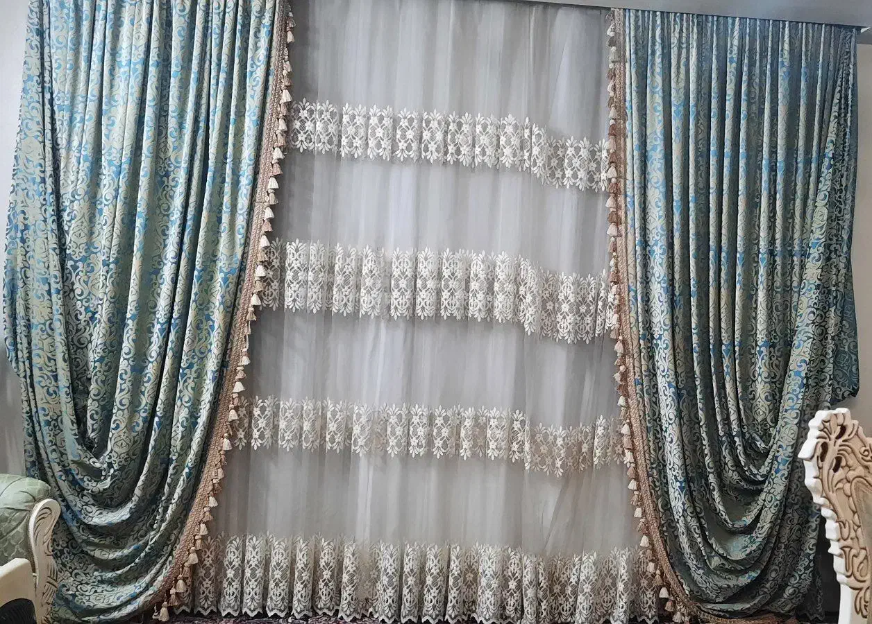 پرده پارچه ترک نو|پرده، رانر، رومیزی|شاهینشهر, دهخدا|دیوار