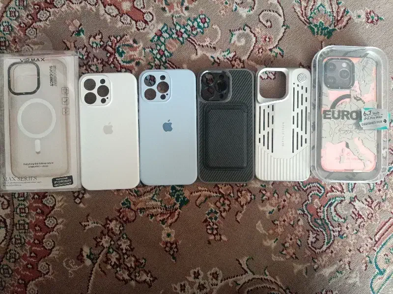 ۶ عدد قاب آیفون ۱۵ پرومکس|لوازم جانبی موبایل و تبلت|قم, پردیسان|دیوار