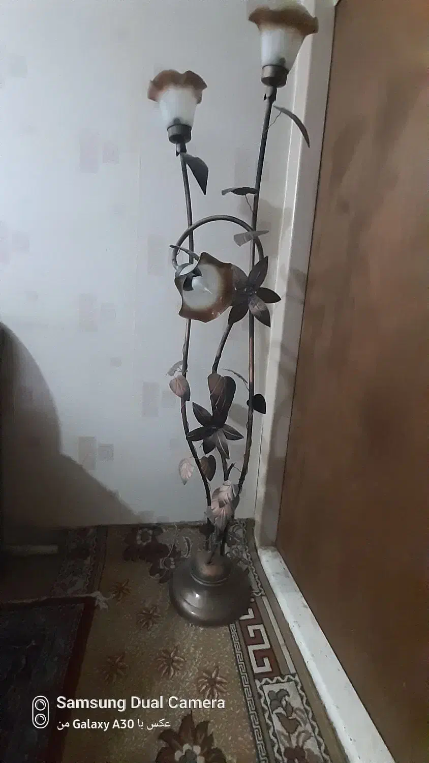 اباژور ایستاده طرح گل|چراغ خواب و آباژور|ورامین, ورامین|دیوار