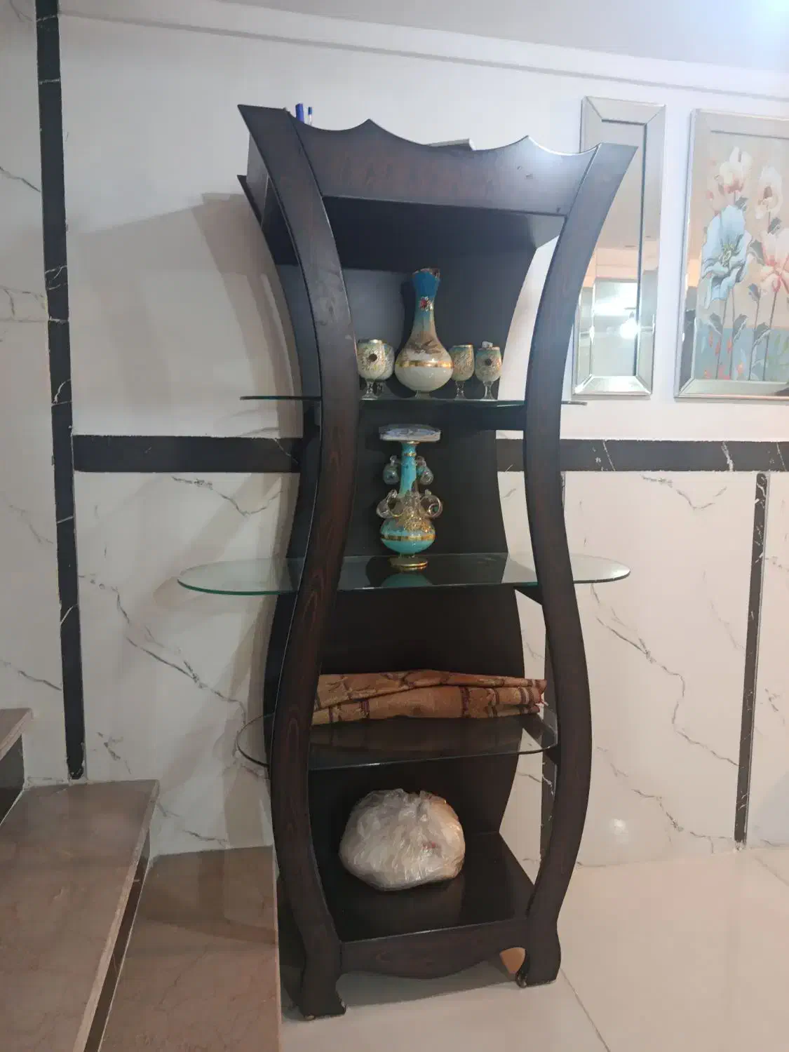 بوفه شیک تر تمیز|بوفه، ویترین، کنسول|کردکوی, |دیوار