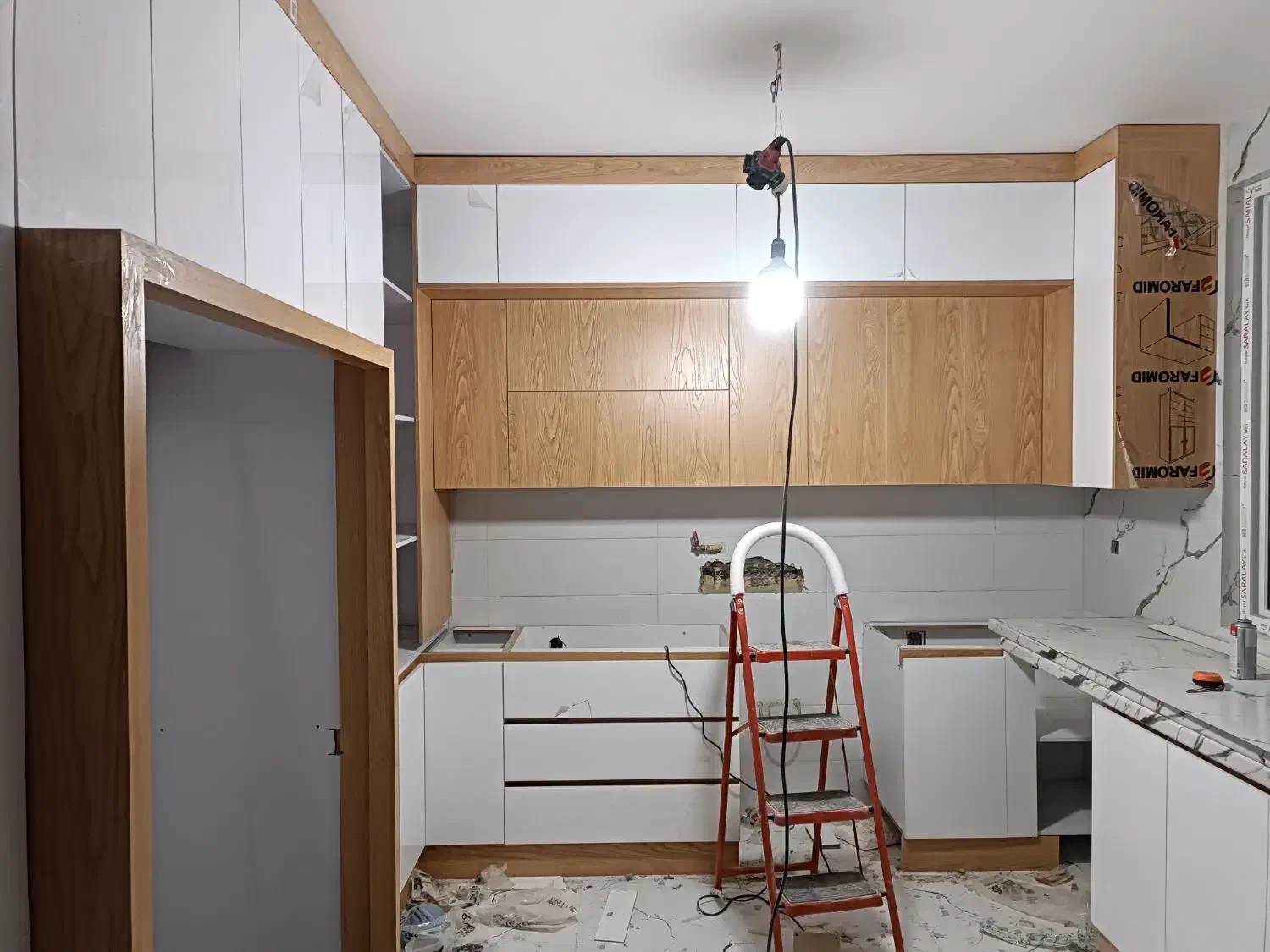 طراحی و ساخت کابینت و کمد دیواری|جاکفشی، کمد، دراور|سمنان, |دیوار