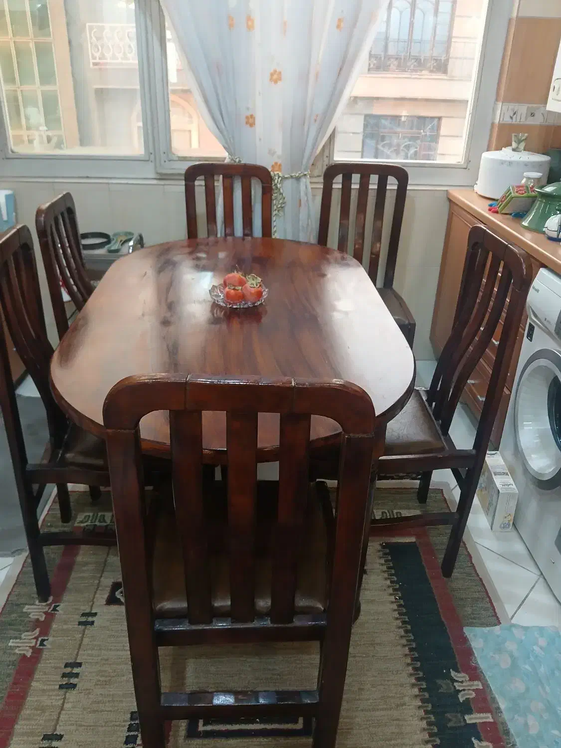 میزناهارخوری ۶ نفره|میز و صندلی غذاخوری|تهران, پرستار|دیوار