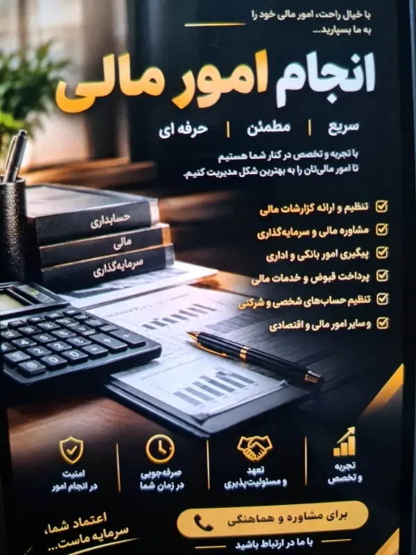 انجام امور مالی|خدمات مالی، حقوقی و اداری|تهران, آرژانتین|دیوار