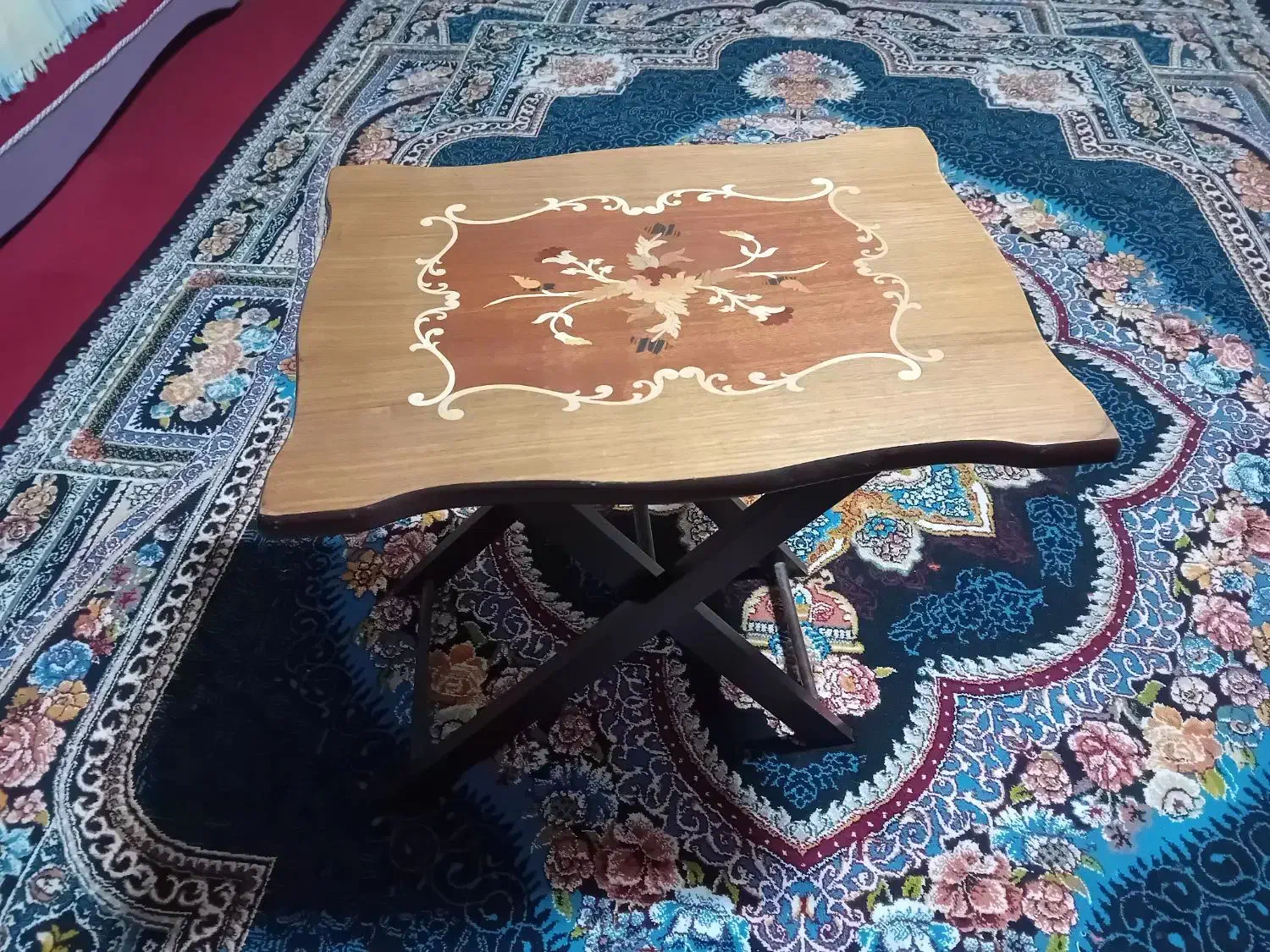 میزعسلی تاشو ۴نفره|مبلمان خانگی و میز عسلی|سمنان, |دیوار