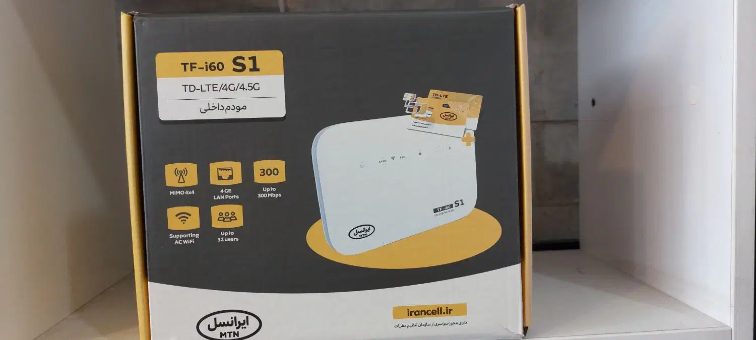 مودم tfi60s1|مودم و تجهیزات شبکه|همدان, |دیوار