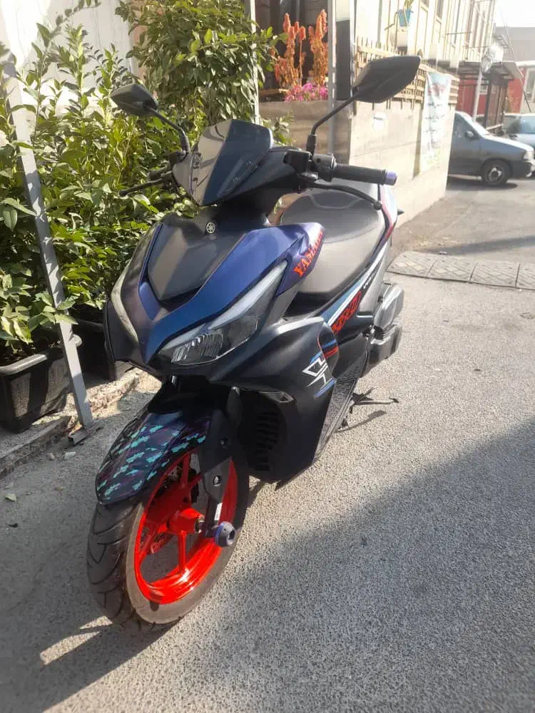 فزوشی موتور Ax سرمه ای مدل ۱۴۰۳ در حد صفر کم کارد|موتورسیکلت|تهران, آرارات|دیوار