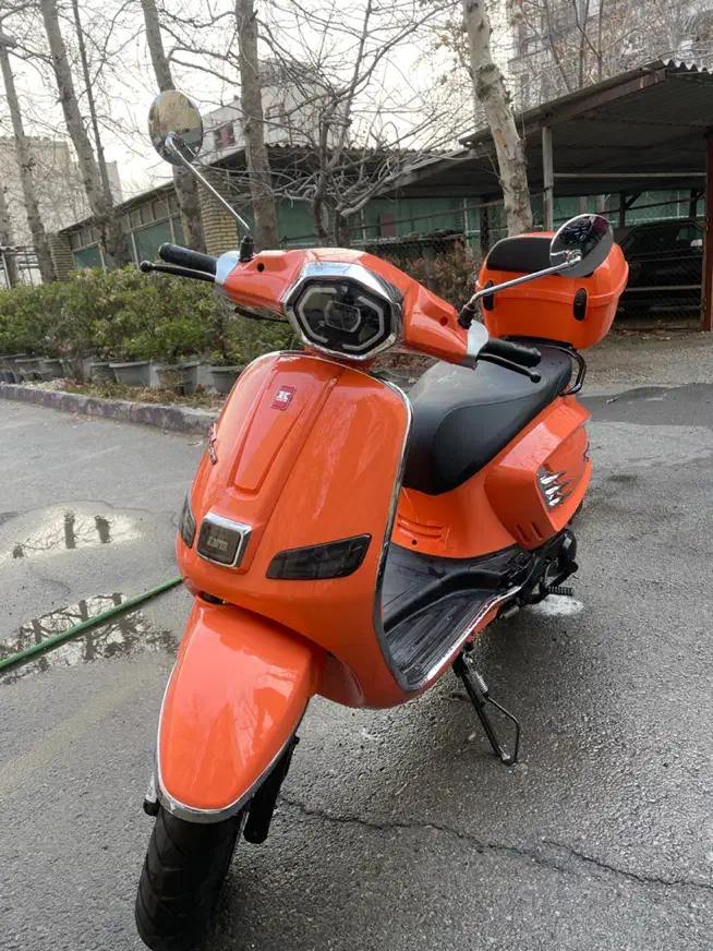 اسکوتر وسپا کویر s5/رنگ گل بهی|موتورسیکلت|تهران, قیطریه|دیوار