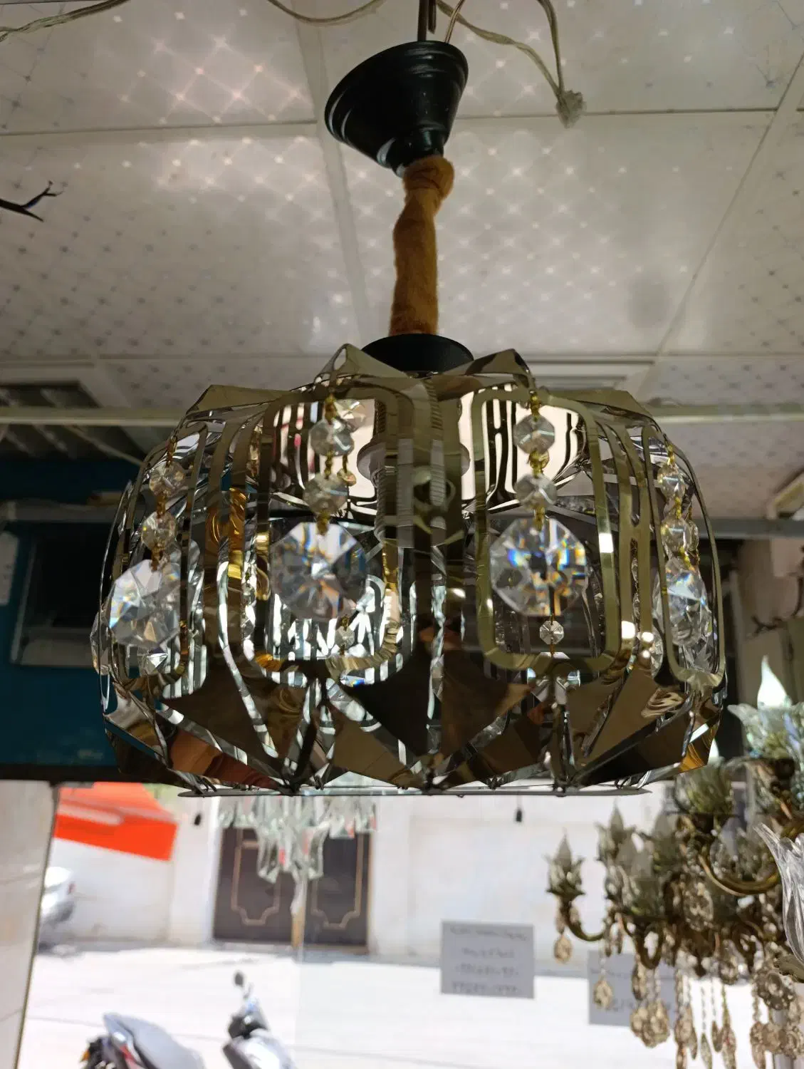 آباژور ایستاده ،لوستر، لوستر سقفی|لوستر و چراغ آویز|فردوسیه, |دیوار