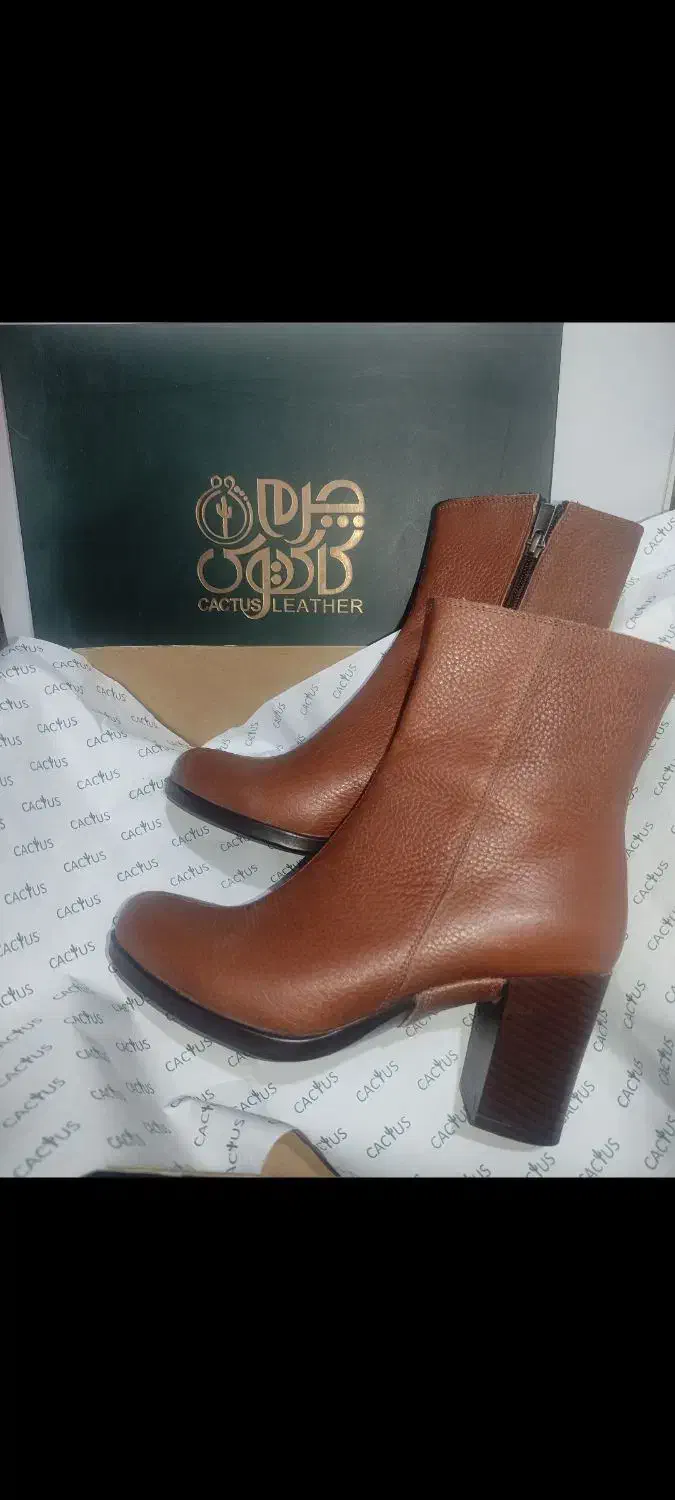 بوت چرم سایز37|کیف، کفش، کمربند|سیرجان, |دیوار