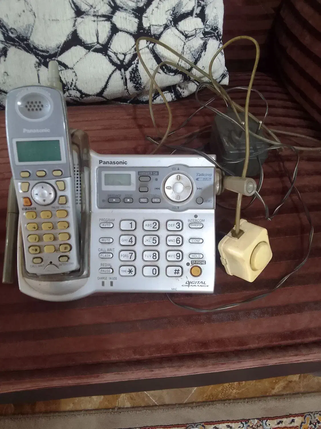 تلفن بی سیم پاناسونیک|تلفن رومیزی|سنگر, |دیوار