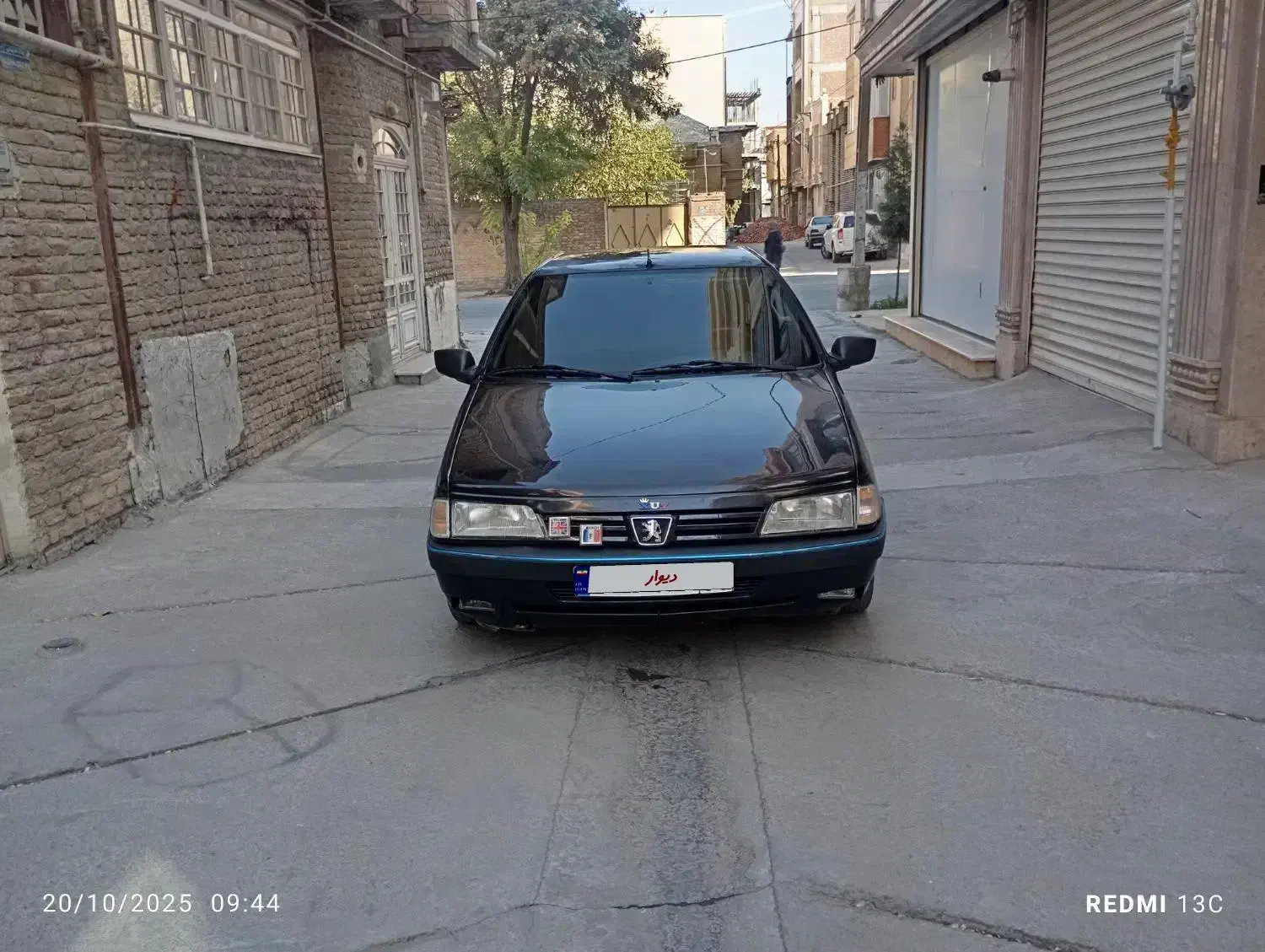 پژو405مدل82مشکی|خودرو سواری و وانت|بوکان, |دیوار