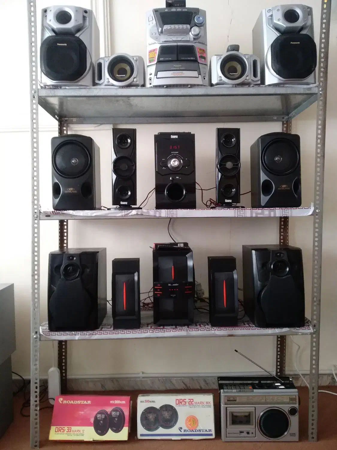 ضبط وباندسالم وتمیز در حد.|سیستم صوتی خانگی|سهند, |دیوار