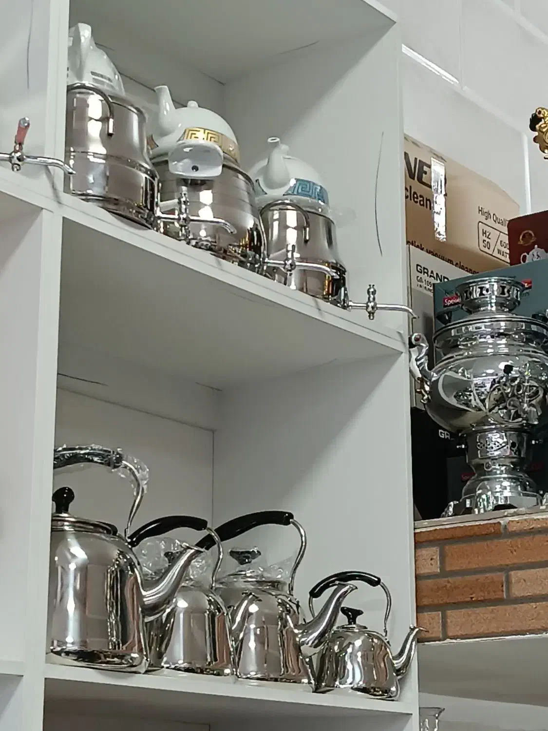 کتری و قوری|قوری، کتری، قهوه‌ساز دستی|قزوین, |دیوار