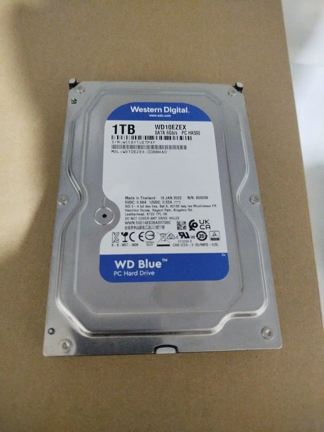 کارت گرافیک 1050ti و هارد hdd 1tb|قطعات و لوازم جانبی رایانه|الوند, |دیوار