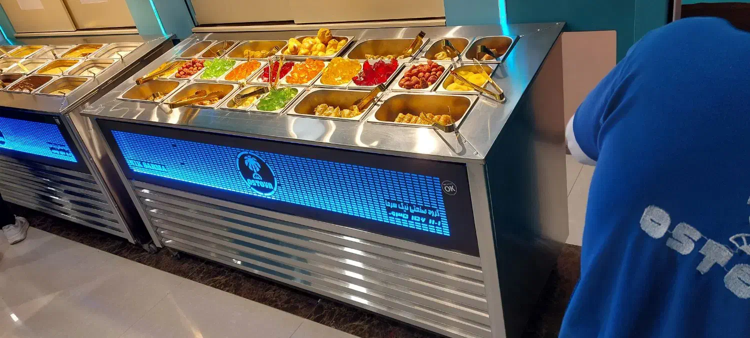 تاپینگ بستنی ایتالیایی بستنی ساز رولی تایلندی|فروشگاه و مغازه|مشهد, فدک|دیوار