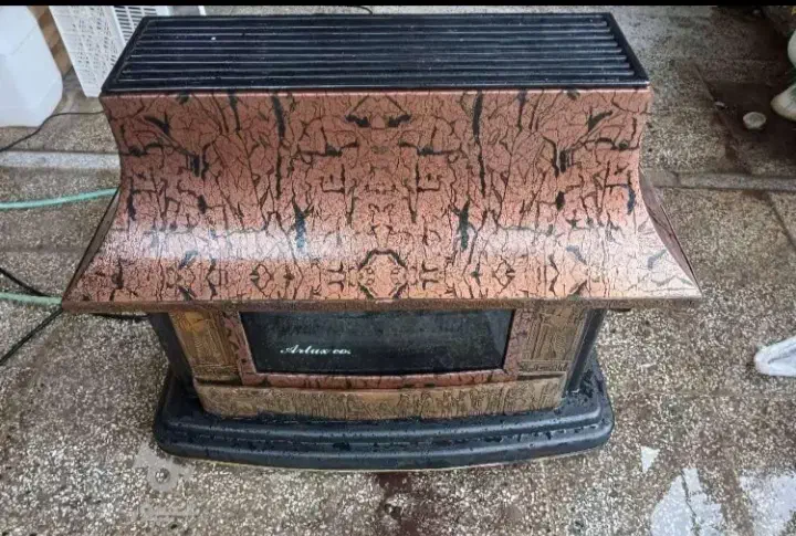 بخاری شومینه ای کاملا سالم|بخاری، هیتر، شومینه|قائم‌شهر, |دیوار