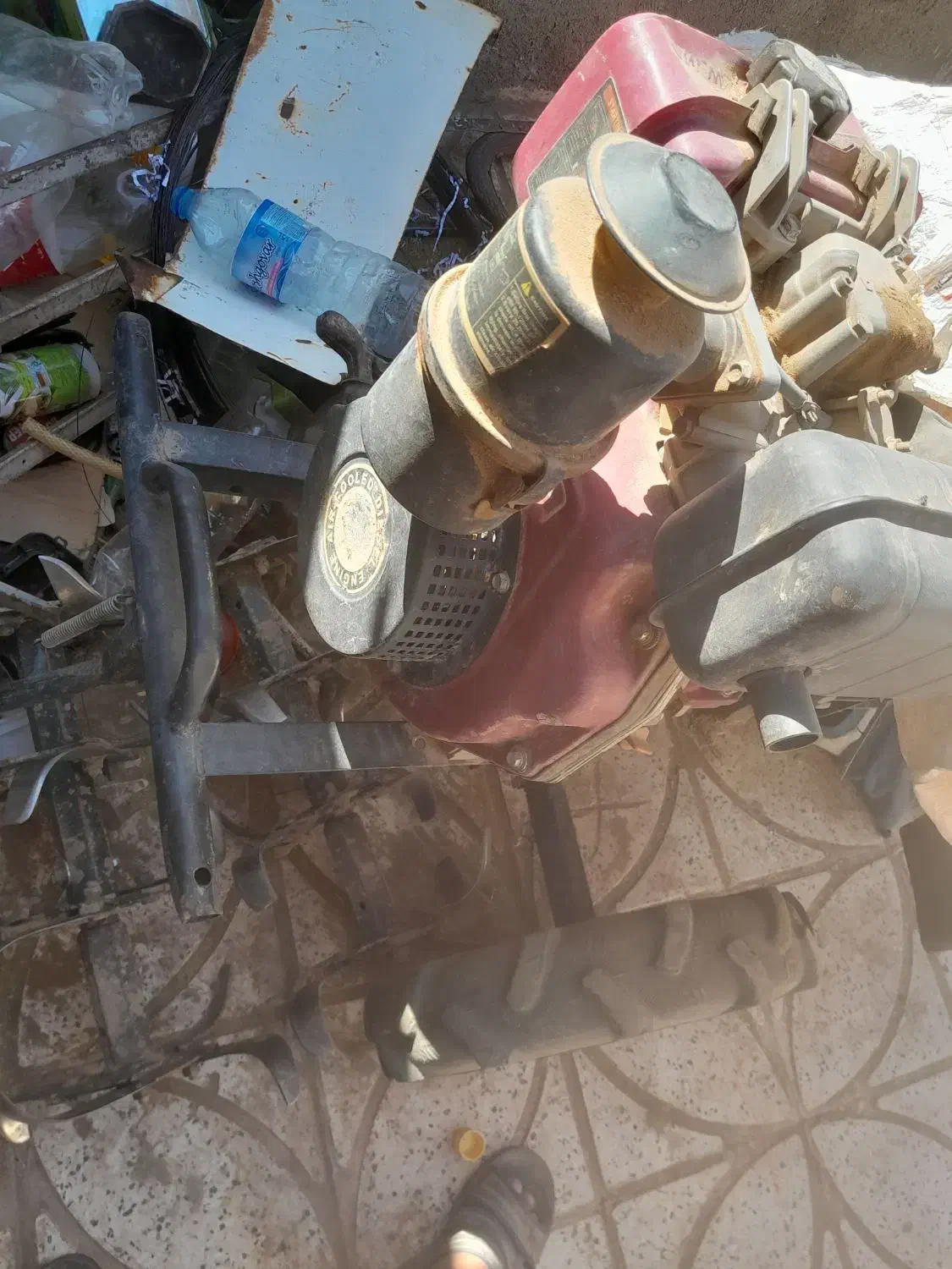 تیلر ۷ونیم گازوئیل|ماشین‌آلات صنعتی|نیشابور, خط کاشمر|دیوار