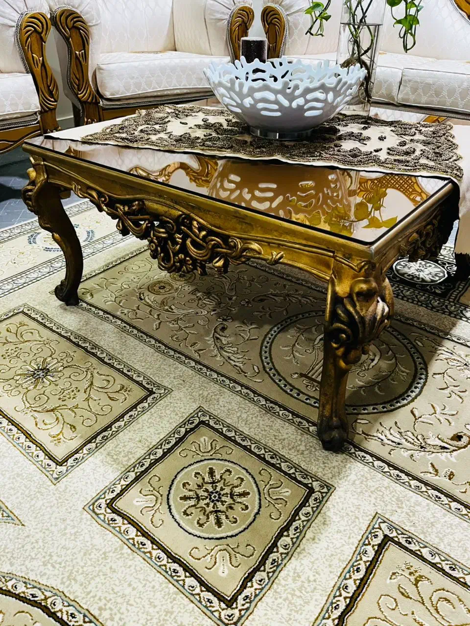 مبل سلطنتی|مبلمان خانگی و میز عسلی|اهواز, سلطانمنش|دیوار