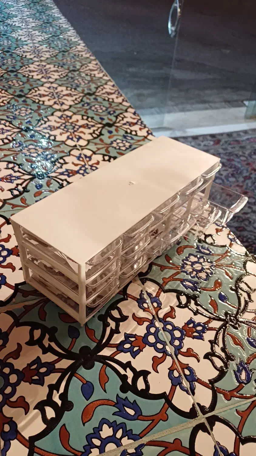 جا ادویه 15کشویی|ظروف نگهدارنده، پلاستیکی، یک‌بارمصرف|بیرجند, |دیوار