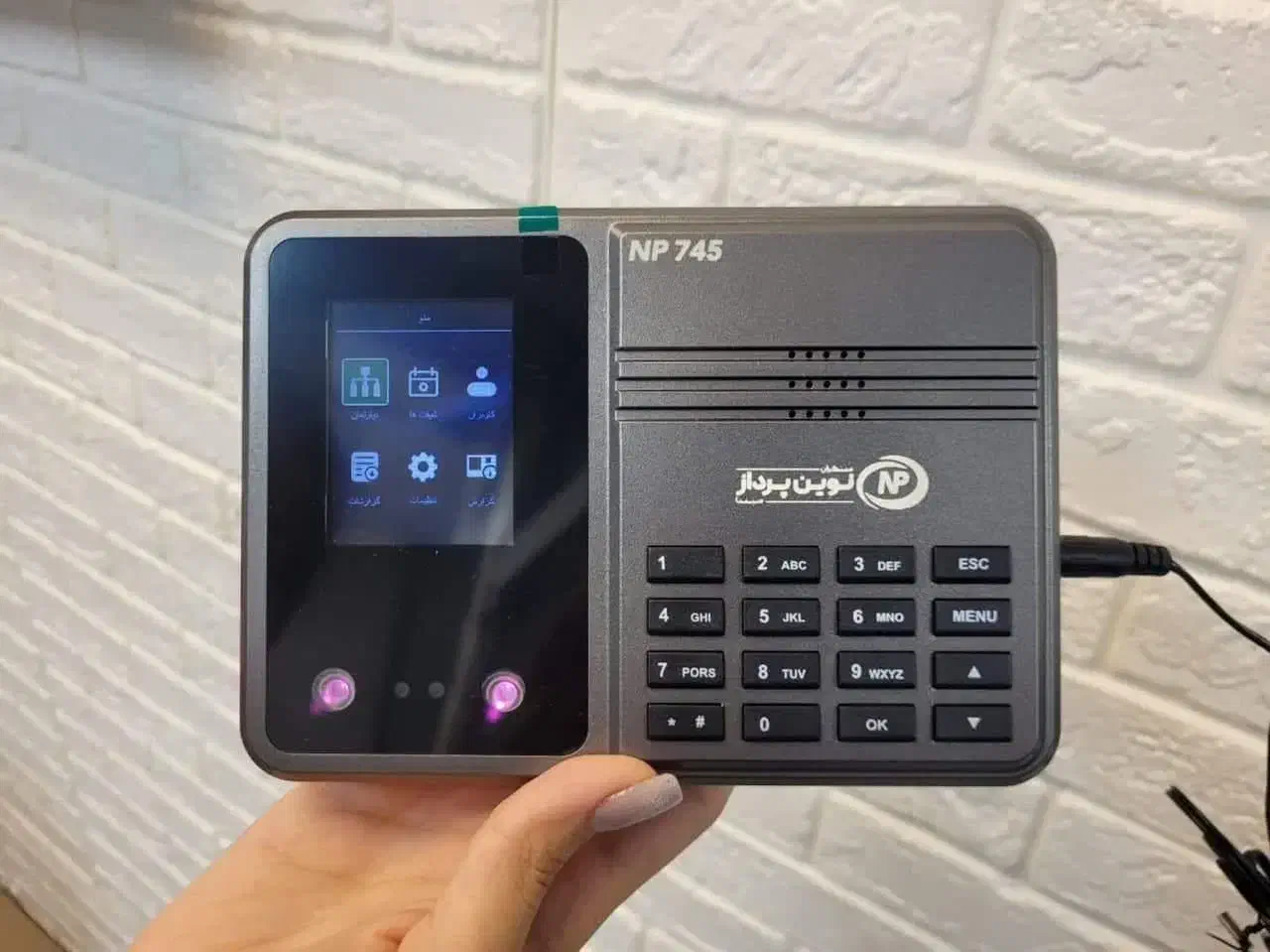 دستگاه حضور غیاب مدلNP745-دستگاه چهره|دفتر کار|گرگان, |دیوار