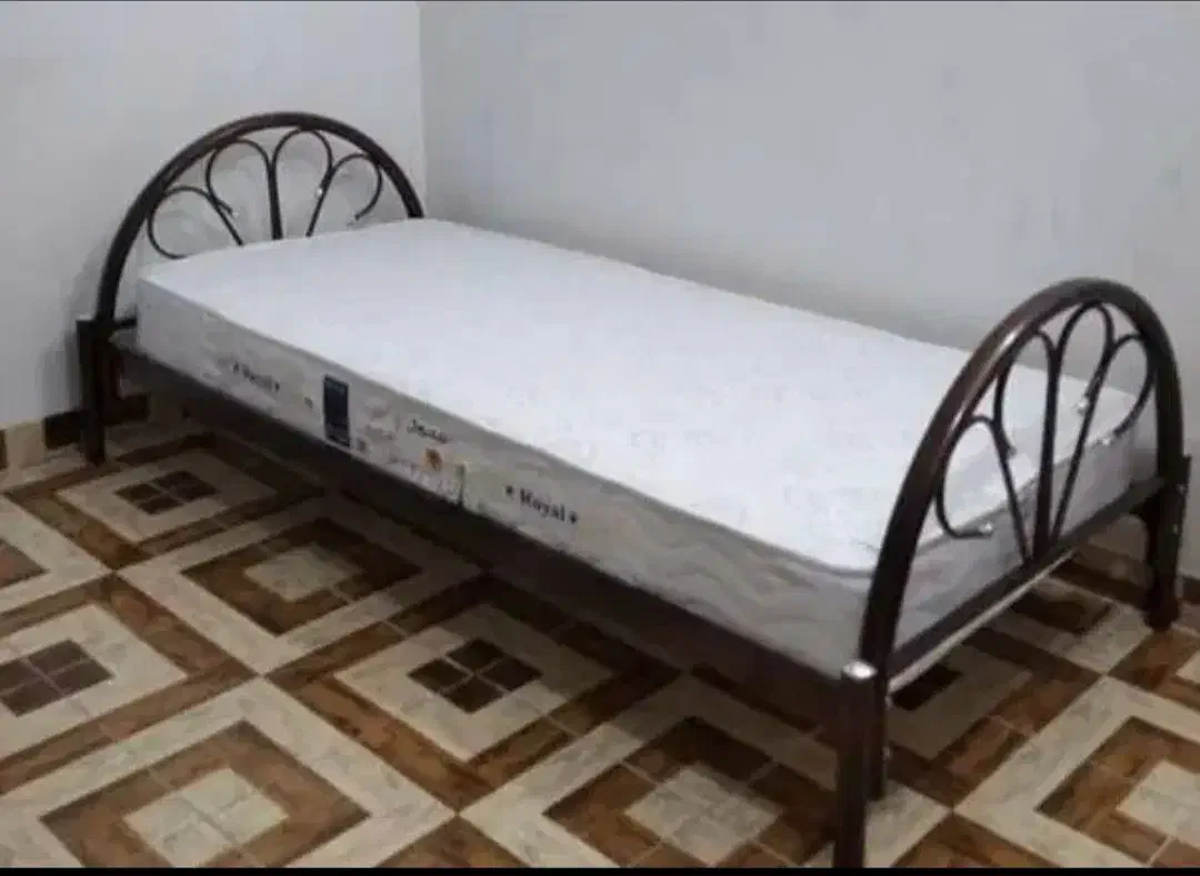 تخت تمام فلز وچوب شادی|تخت و سرویس خواب|تهران, شهرک ولیعصر جنوبی|دیوار