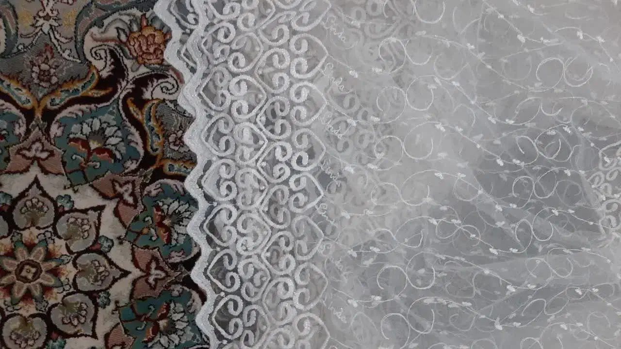 پرده حریر|پرده، رانر، رومیزی|نیشابور, دارایی|دیوار