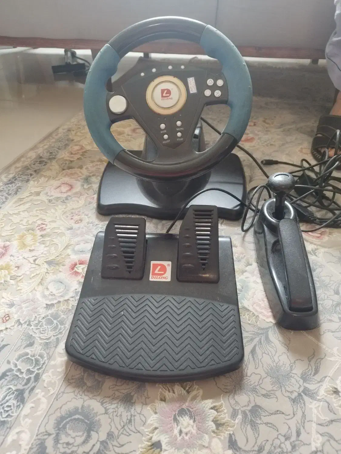 فرمان گیم برای کامپیوتر همراه پدال و دنده|کنسول، بازی ویدئویی و آنلاین|لاهیجان, کوی آزادگان|دیوار