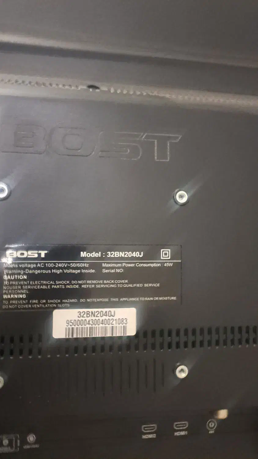 تلویزیون ۳۲ اینچ بوست|تلویزیون و پروژکتور|چهارباغ, |دیوار