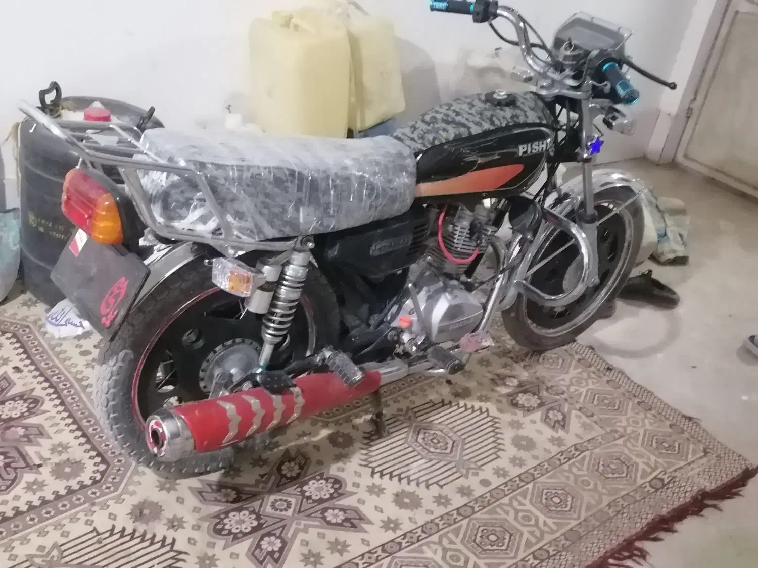 موتور پیشتاز خشک|موتورسیکلت|درح, |دیوار