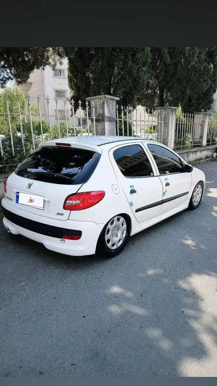 پژو 206مدل 80|خودرو سواری و وانت|رشت, رشتیان|دیوار