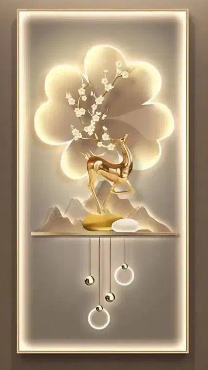 تابلو دکوراتیو طرح گوزن|تابلو، نقاشی، عکس|تبریز, |دیوار