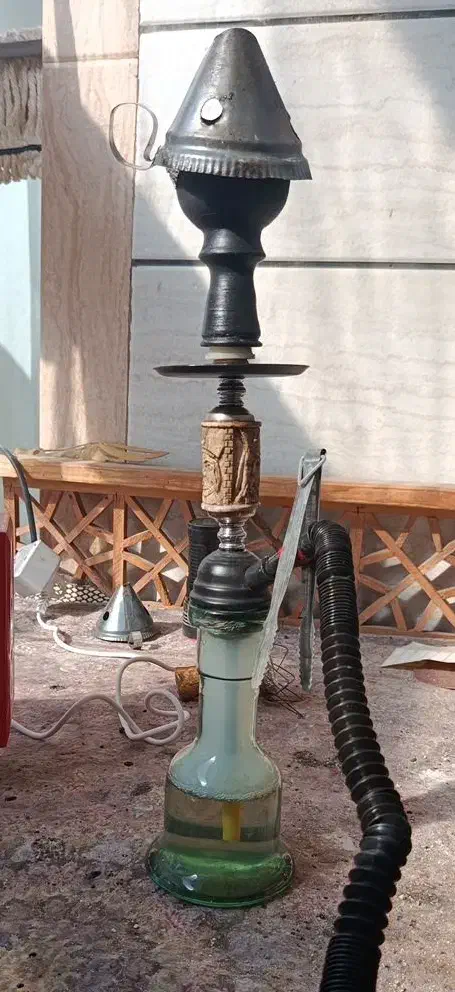 قلیون برنجی و چوبی|کلکسیون و سرگرمی|کرمان, |دیوار