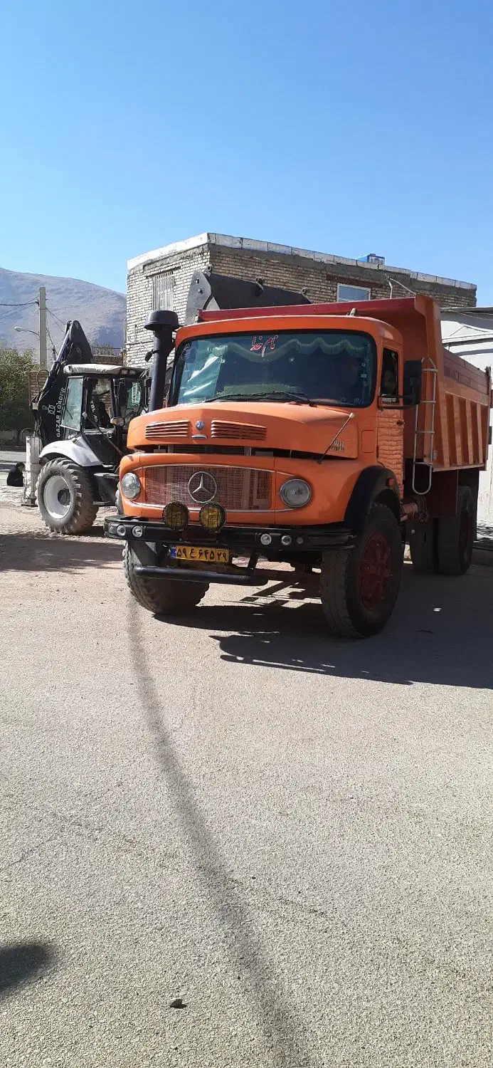 فروش نقدی یا معاوضه با بیل لاستیکی یا بیل بکهو|خودرو سنگین|کنگاور, |دیوار