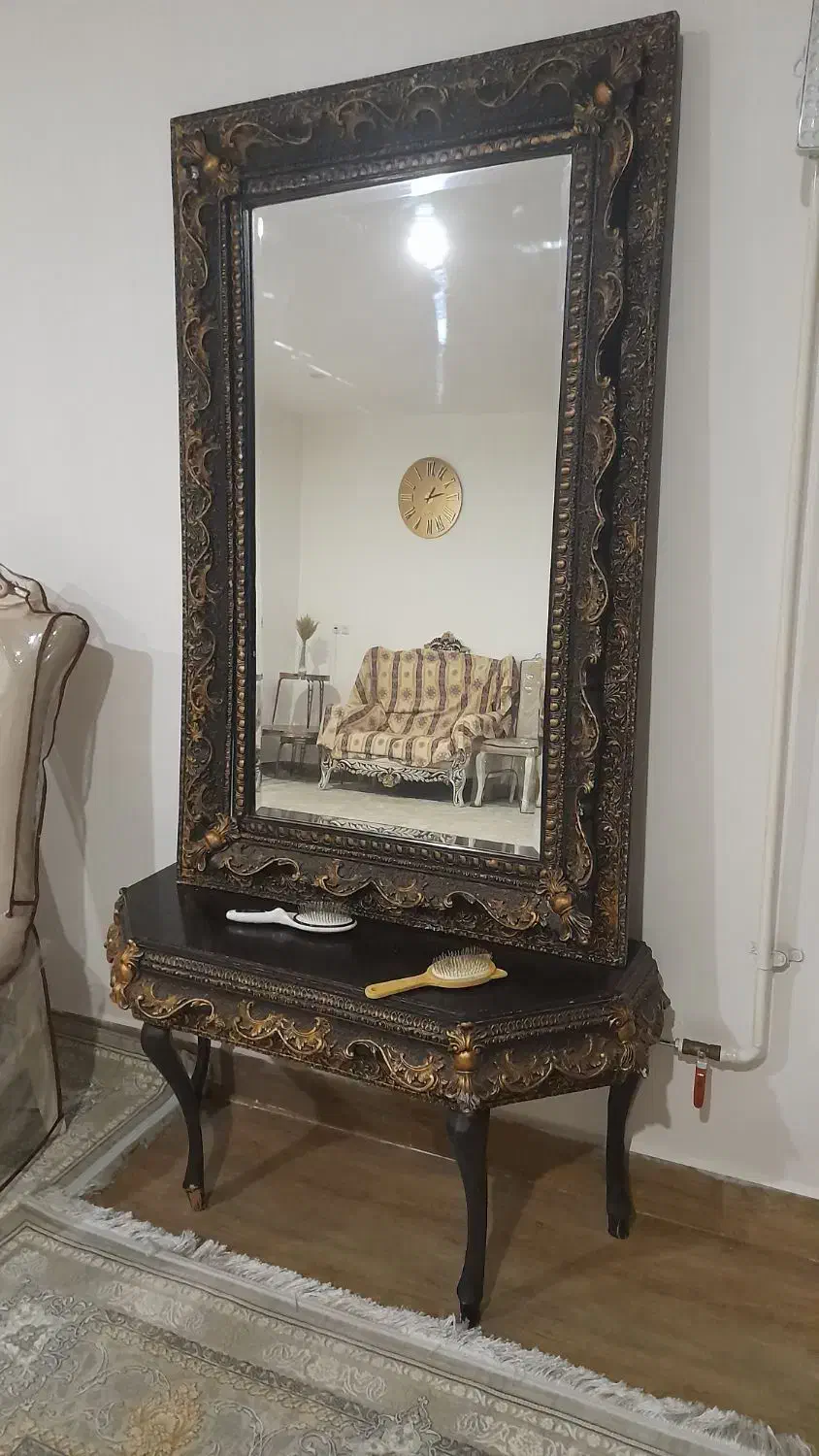 آینه کنسول|مبلمان خانگی و میز عسلی|اندیمشک, |دیوار