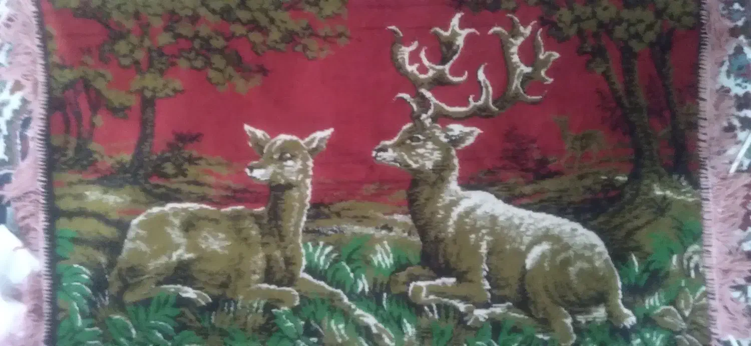 قالیچه ابریشم دستافت|تابلو فرش|تهران, پاسداران|دیوار