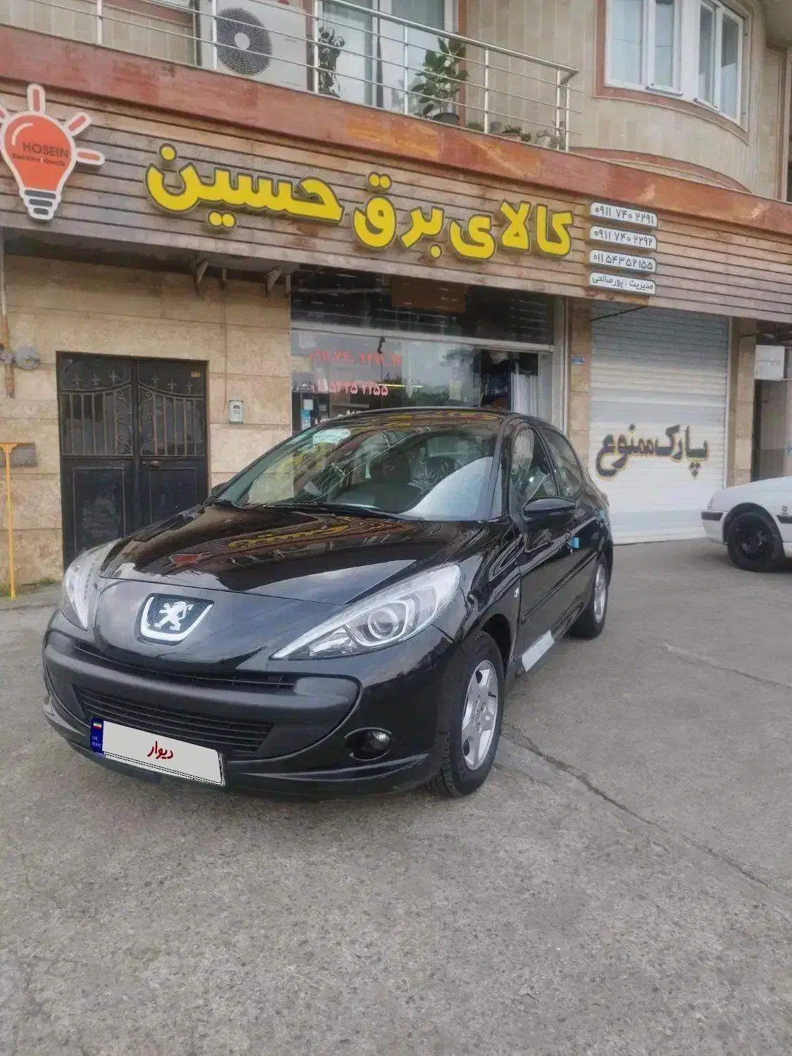 207 پانا مدل 1402 مشکی آبنوس درحد خشک فوری|خودرو سواری و وانت|خرمآباد (تنکابن), |دیوار