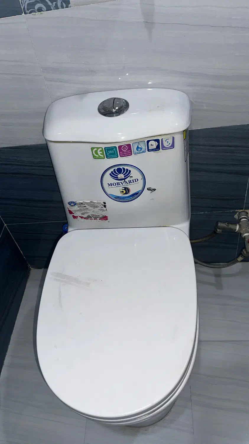 توالت فرنگی مروارید مدل ورونا|لوازم سرویس بهداشتی|کرمان, |دیوار