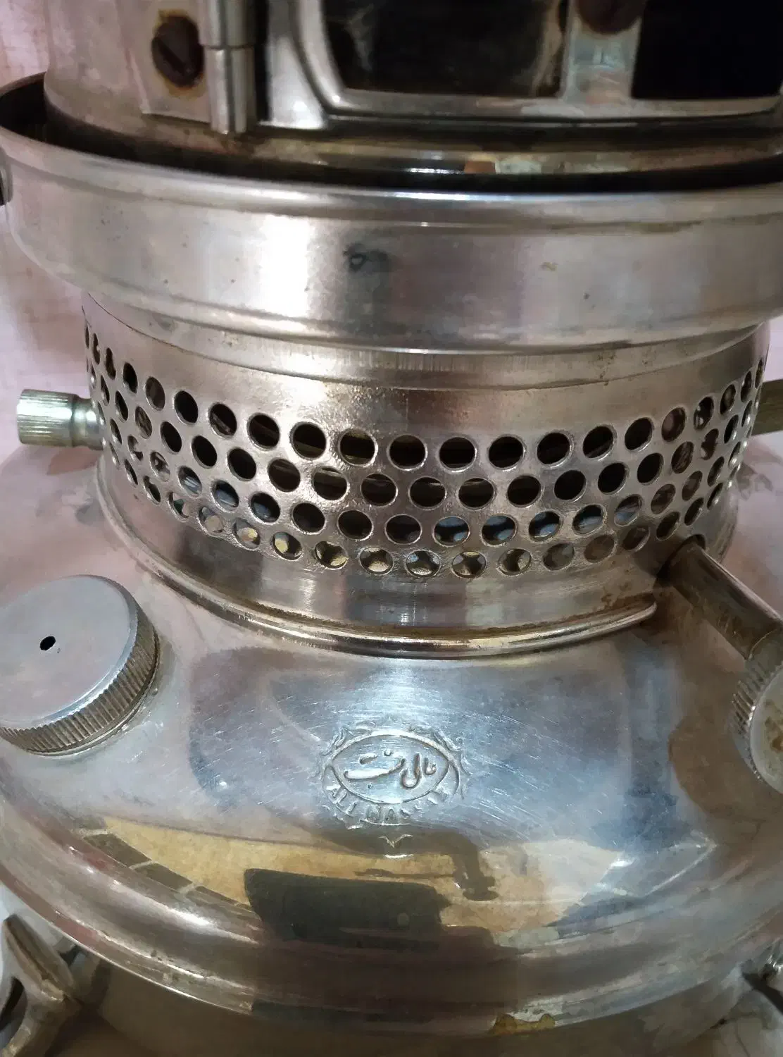 سماور نفتی ،مارک عالی نسب،کاملا سالم|کلکسیون اشیاء عتیقه|رفسنجان, |دیوار