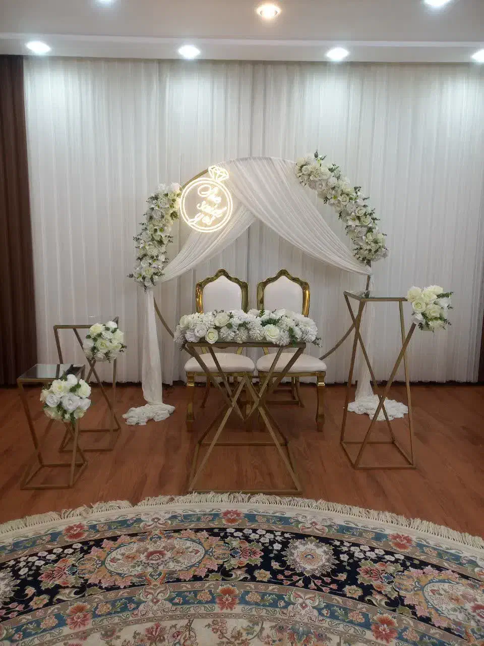 اجرای دکور های تولد و گل ارایی|خدمات پذیرایی، مراسم|قم, باغ شریفی|دیوار