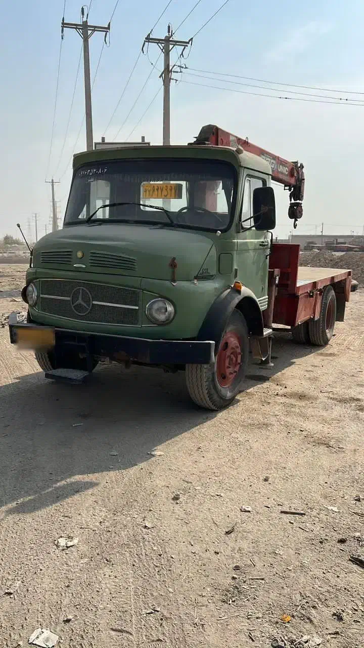 جرثقیل بنز ۹۱۱ مدل ۱۳۶۰|خودرو سنگین|تهران, گمرک|دیوار