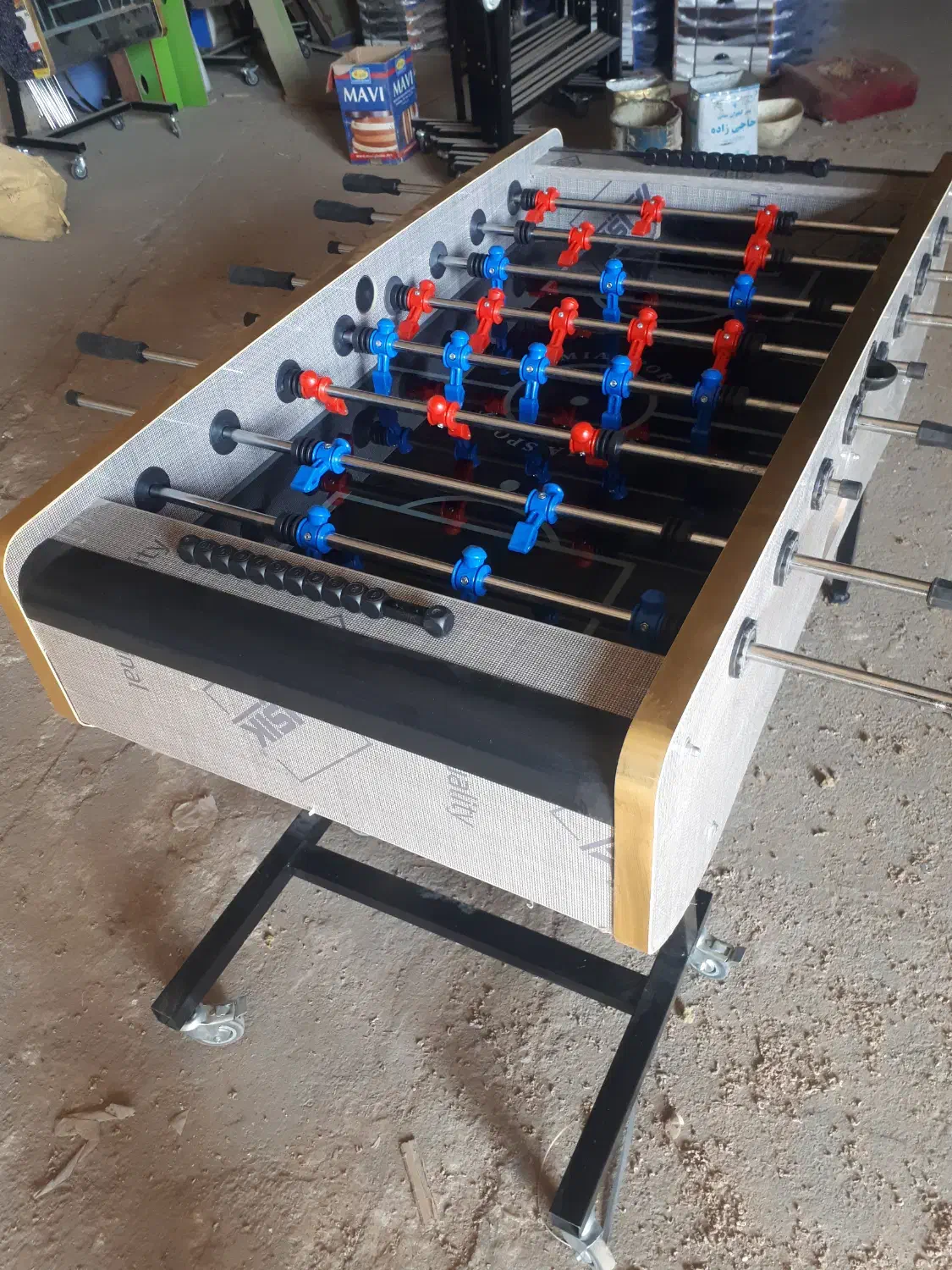 فوتبال دستی هایگلاس کف شیشه چرخ دار تاشو|ورزش‌های توپی|اصفهان, قهجاورستان|دیوار