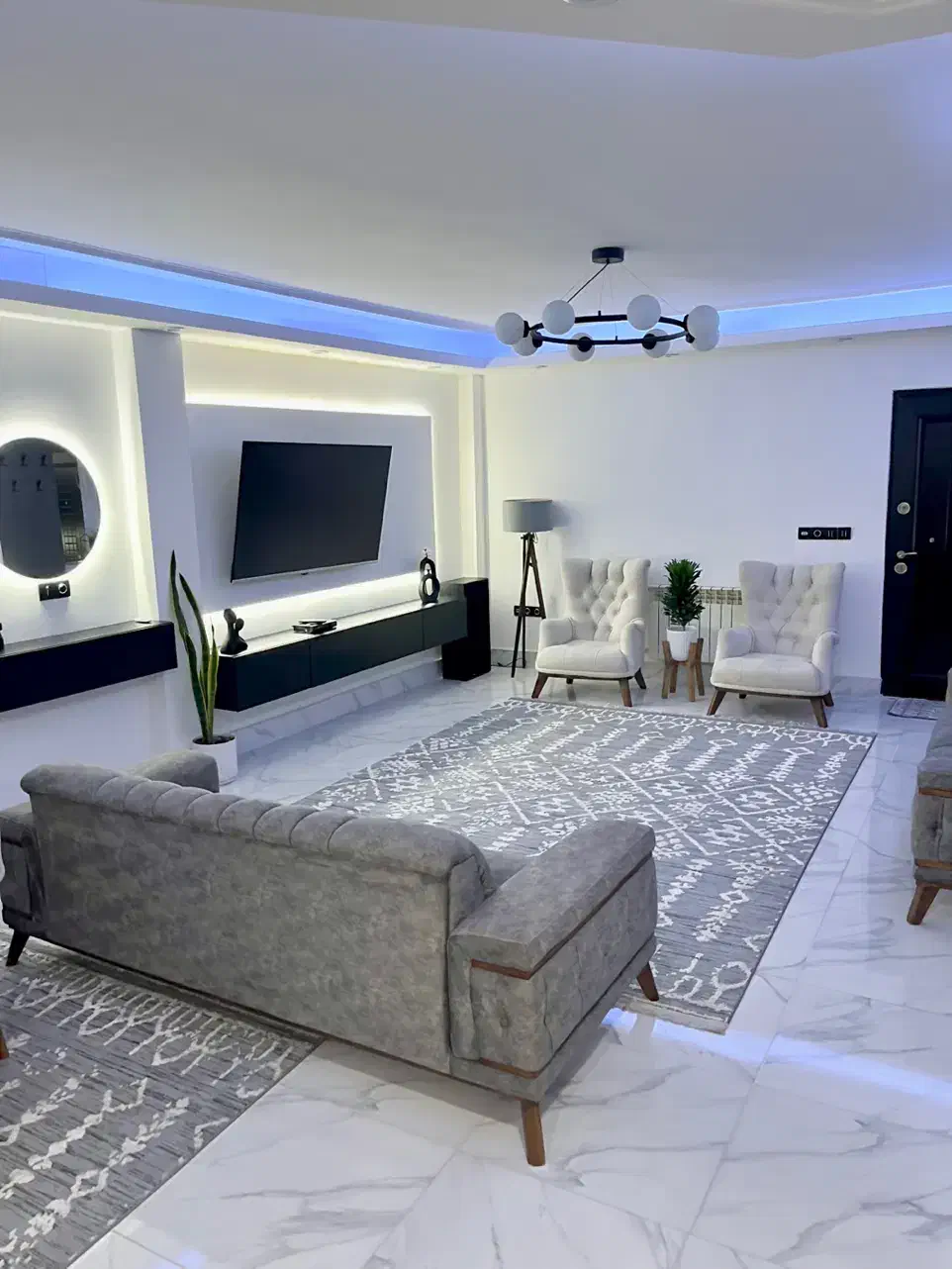 لوستر مدرن|لوستر و چراغ آویز|گرگان, |دیوار