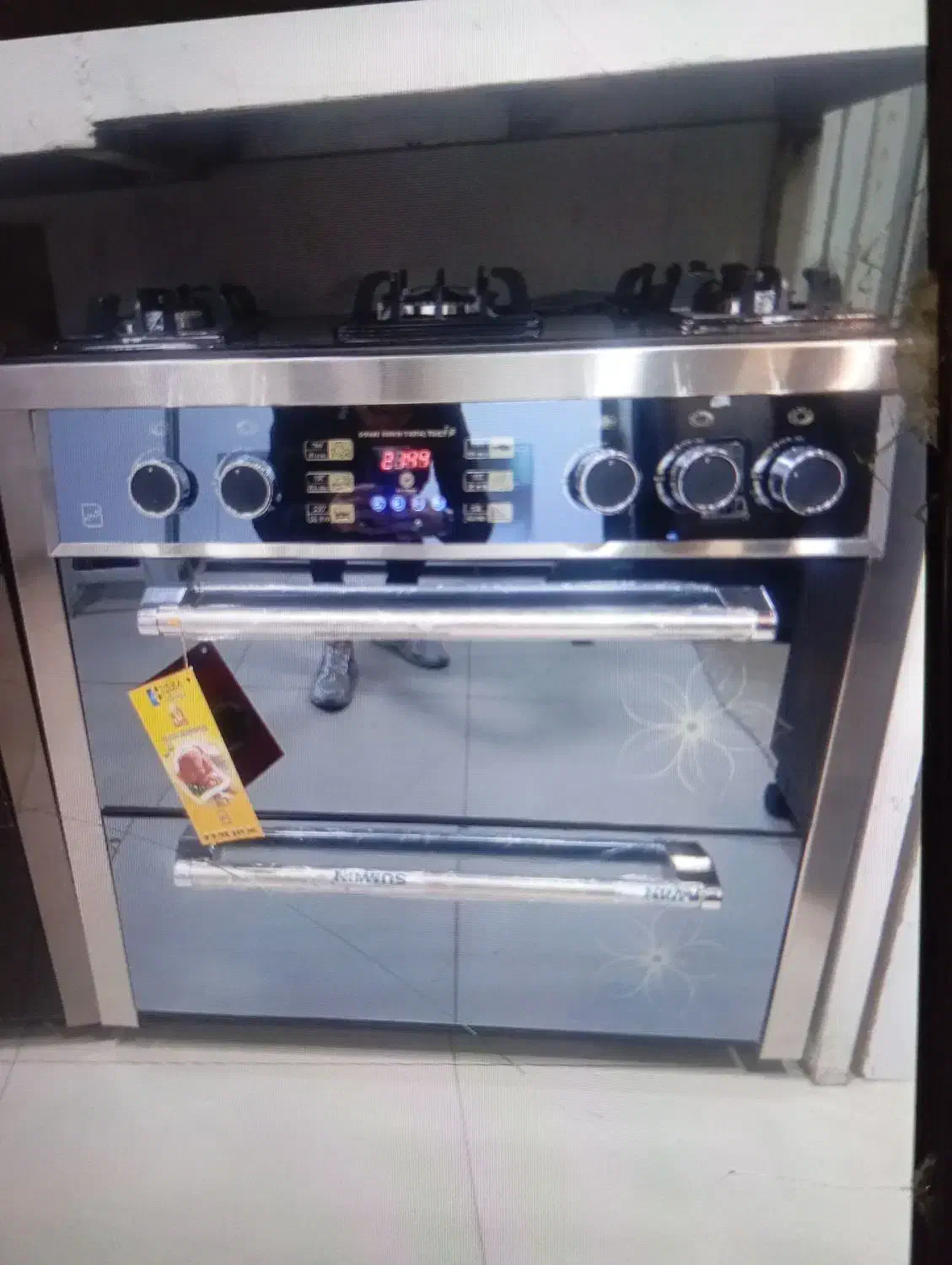 گاز طرح فر استیل|اجاق گاز و لوازم برقی پخت‌وپز|مشهد, کارگران|دیوار