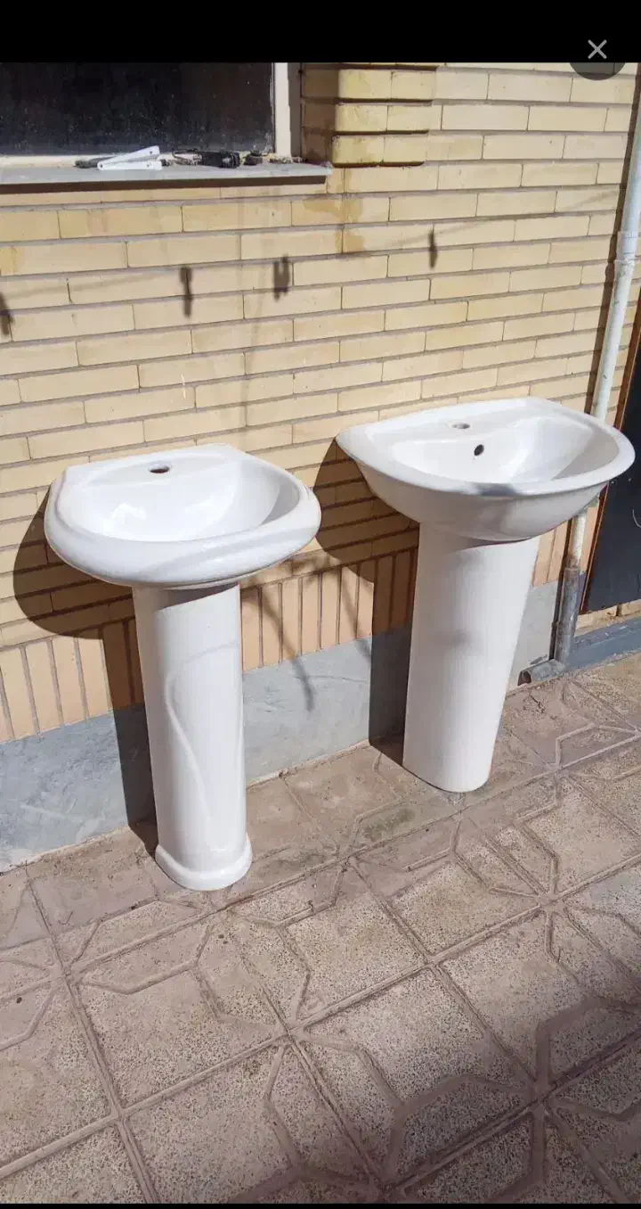 پایه روشویی|لوازم سرویس بهداشتی|شاهین‌شهر, شهرک میلاد|دیوار