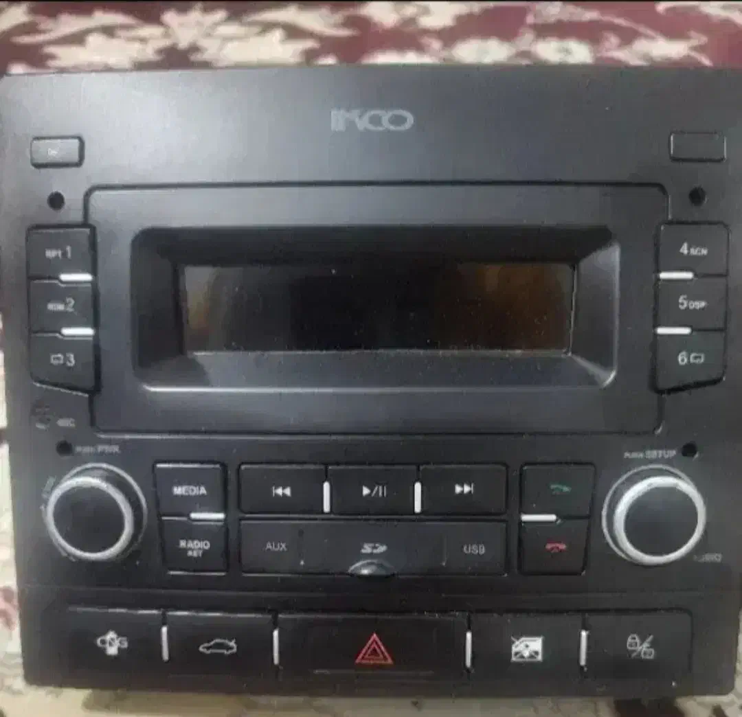 پخش و پنل فابریک پژو پارس موتور جدید|صوتی و تصویری|تربت جام, تیپ ۳۸ زرهی تربت جام|دیوار