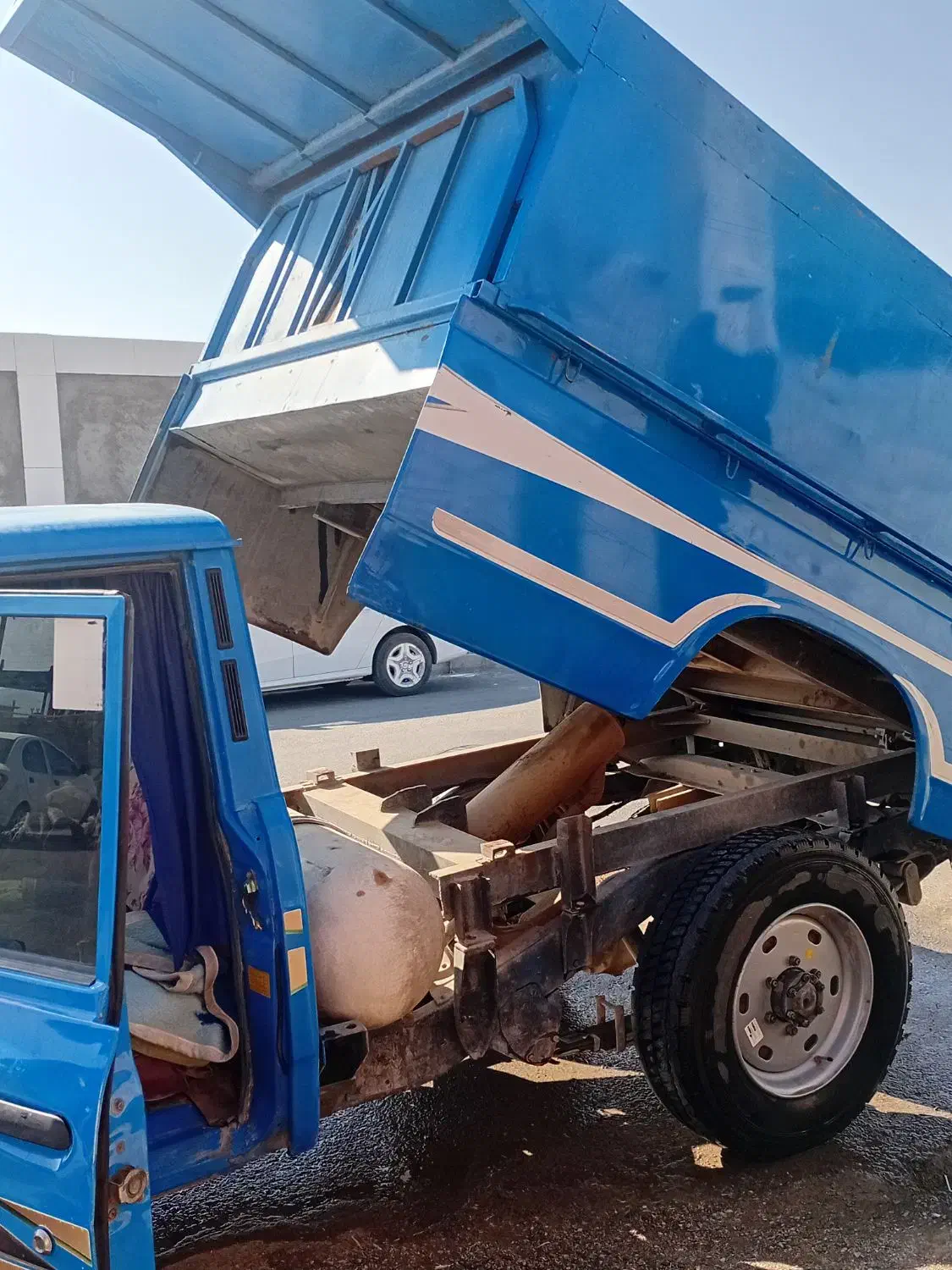 نیسان آبی دوگانه کمپرسی ۱۴۰۰|خودرو سواری و وانت|بیرجند, |دیوار