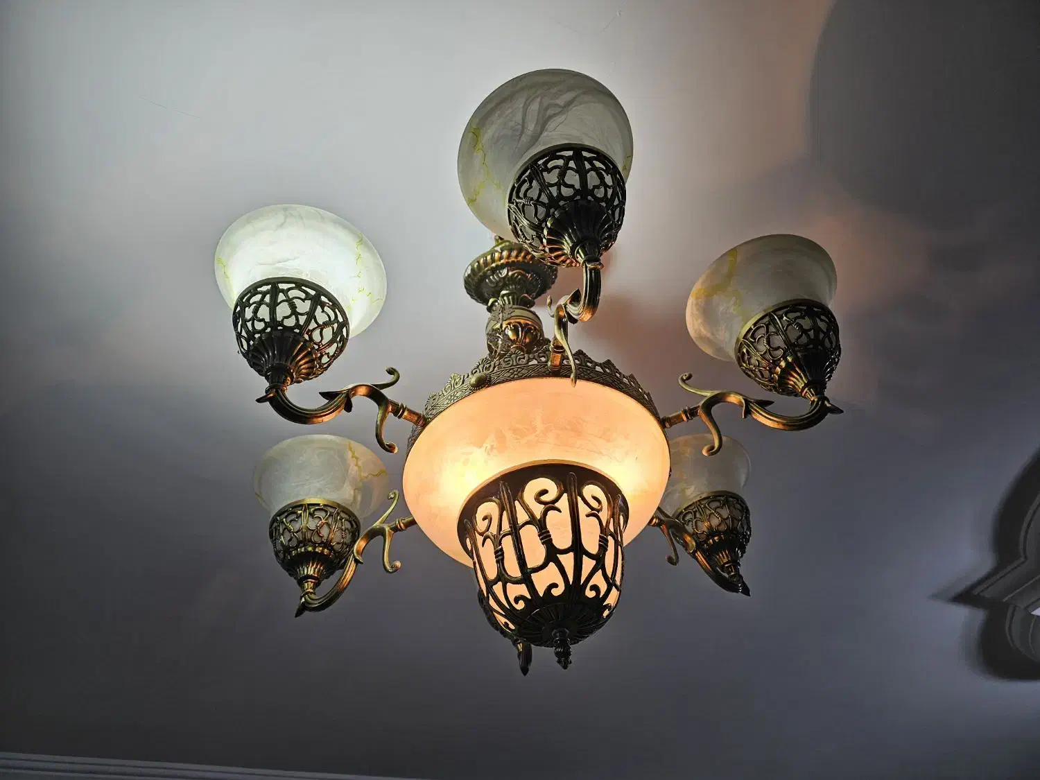 لوستر|لوستر و چراغ آویز|اندیمشک, |دیوار