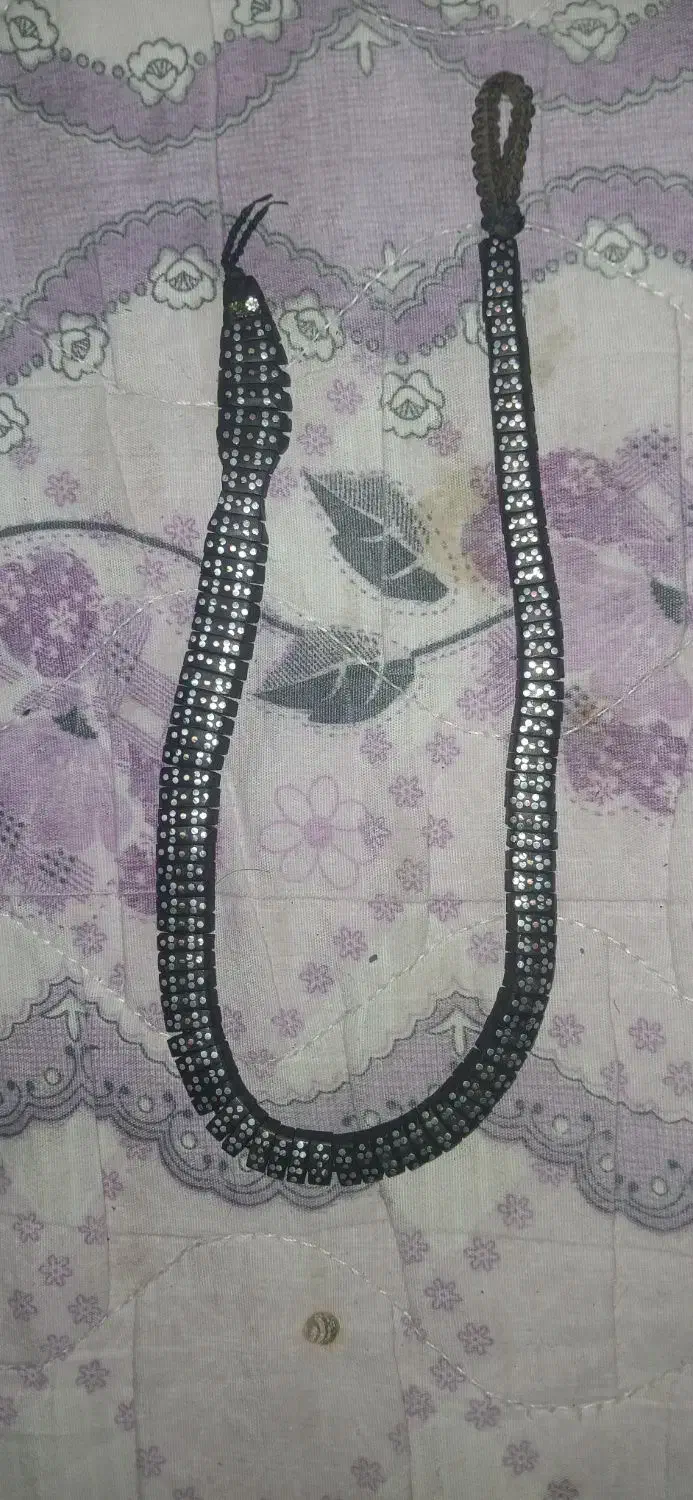 تسبیح خرما وحشی سیم کاری نقره کوب|جواهرات|خمینی‌شهر, |دیوار