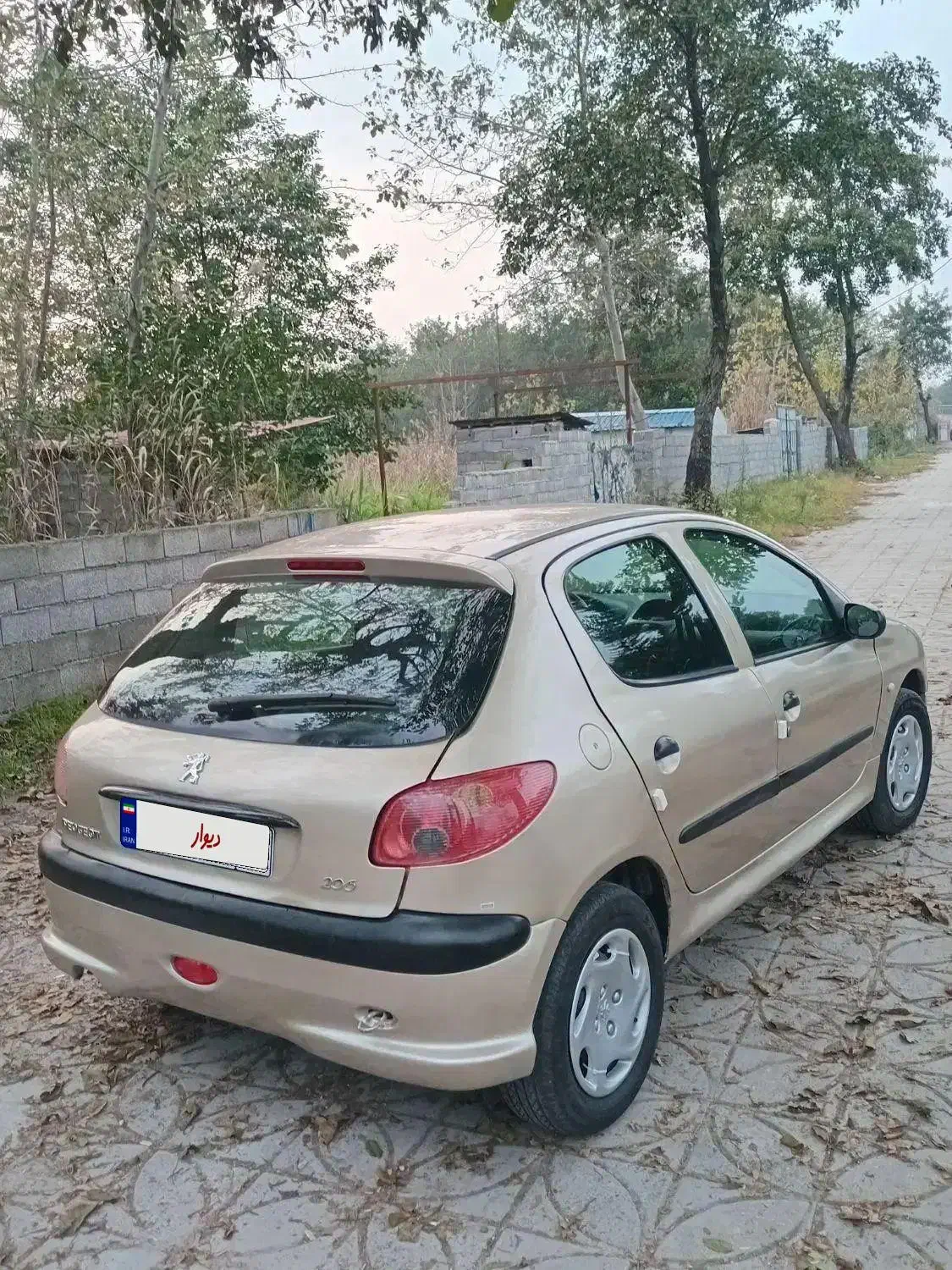 ۲۰۶ مدل ۸۳ شاسی پلمپ|خودرو سواری و وانت|رودسر, |دیوار