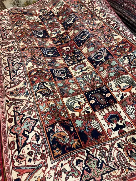 فرش دستبافت ۶ متری خشتی بختیار|فرش|تهران, یوسف‌آباد|دیوار